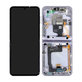 Samsung Galaxy Z Flip 4 F721B - LCD Kijelző + Érintőüveg + Keret (Bora Purple) - GH82-29440B, GH82-30239B, GH82-29441B, GH82-30238B Genuine Service Pack