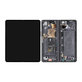 Samsung Galaxy Z Fold 4 F936B - LCD Kijelző + Érintőüveg + Keret (Phantom Black) - GH82-29461A, GH82-29462A Genuine Service Pack