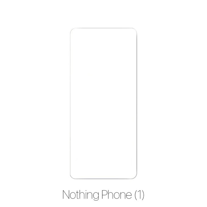 FixPremium Glass - Edzett üveg - Nothing Phone (1)