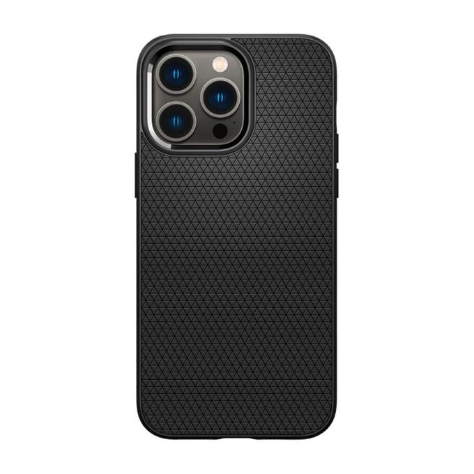 Spigen - Tok Liquid Air - iPhone 14 Pro, fekete