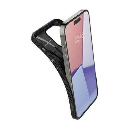 Spigen - Tok Liquid Air - iPhone 14 Pro, fekete