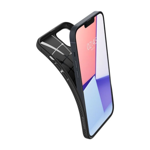 Spigen - Tok Liquid Air - iPhone 14, fekete