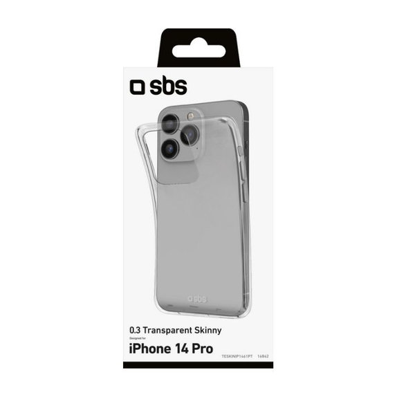 SBS - Tok Skinny - iPhone 14 Pro, átlátszó