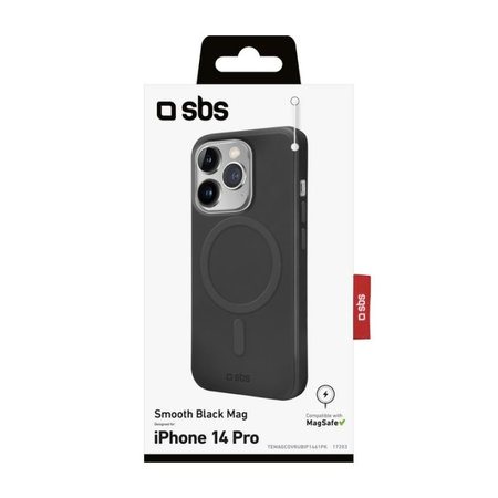 SBS - Tok Smooth Mag és MagSafe - iPhone 14 Pro, fekete