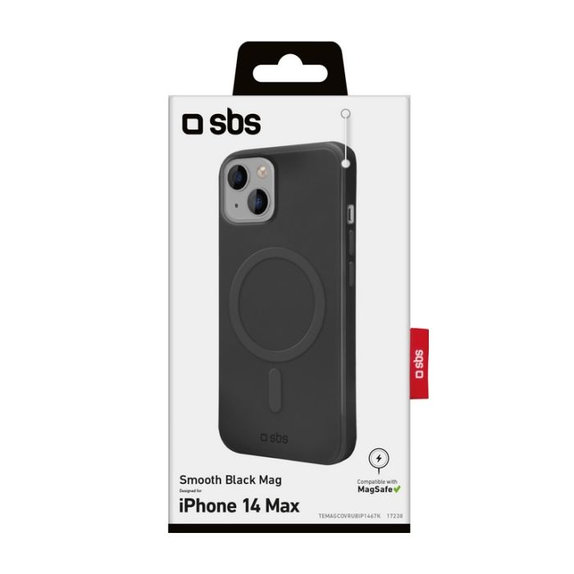 SBS - Tok Smooth Mag és MagSafe - iPhone 14 Plus, fekete