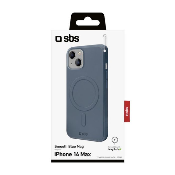 SBS - Tok Smooth Mag és MagSafe - iPhone 14 Plus, kék
