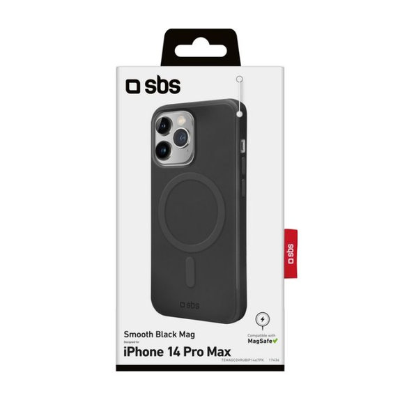 SBS - Tok Smooth Mag és MagSafe - iPhone 14 Pro Max, fekete