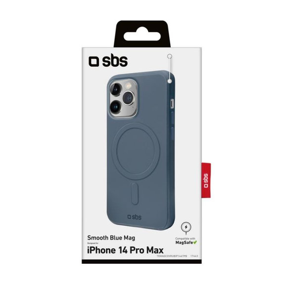SBS - Tok Smooth Mag és MagSafe - iPhone 14 Pro Max, kék