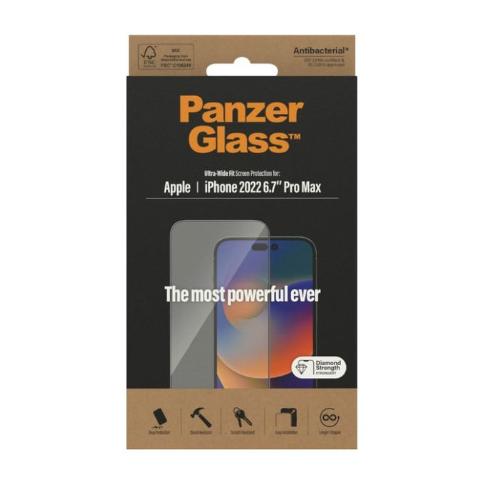 PanzerGlass - Edzett üveg UWF AB - iPhone 14 Pro Max