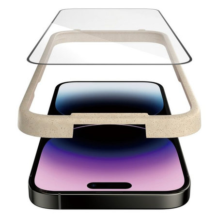 PanzerGlass - Edzett Üveg UWF az applikátorral - iPhone 14 Pro Max, fekete