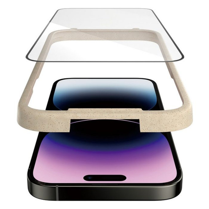 PanzerGlass - Edzett Üveg UWF az applikátorral - iPhone 14 Pro Max, fekete