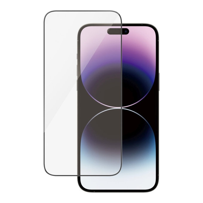 Edzett üveg UWF AB applikátorral iPhone 14 Pro Max készülékhez, Fekete, PanzerGlass