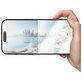 Edzett üveg UWF Anti-Reflective AB applikátorral iPhone 14 Pro készülékhez, Fekete, PanzerGlass