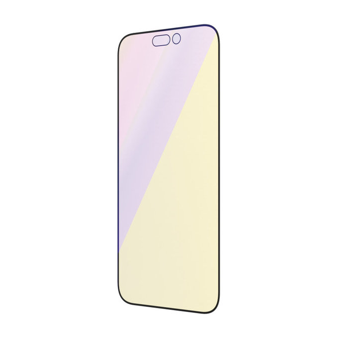 Edzett üveg UWF Anti-Bluelight AB applikátorral iPhone 14 Pro készülékhez, Fekete, PanzerGlass