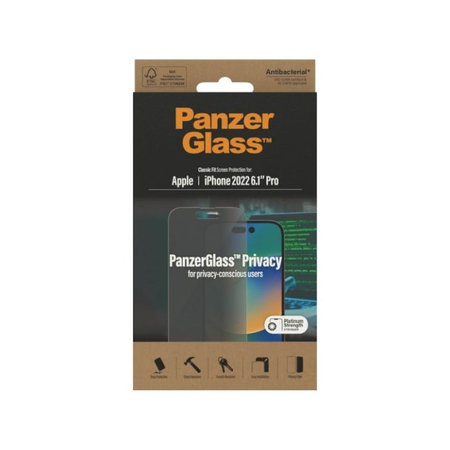 PanzerGlass - Edzett üveg Privacy AB - iPhone 14 Pro