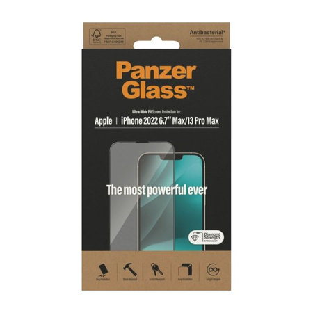 PanzerGlass - Edzett üveg UWF AB - iPhone 13 Pro Max és 14 Plus