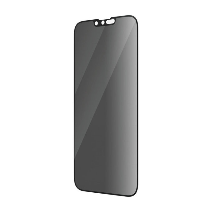 Edzett üveg UWF Privacy AB applikátorral iPhone 14 Plus/13 Pro Max készülékhez, Fekete, PanzerGlass