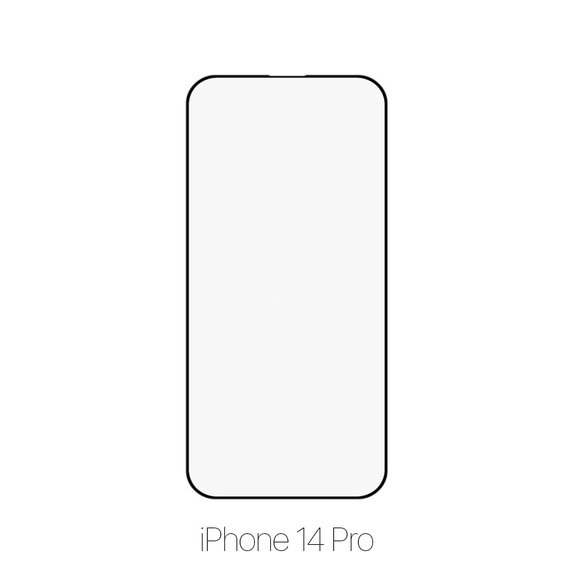 FixPremium FullCover Glass - Edzett üveg - iPhone 14 Pro