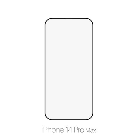 FixPremium FullCover Glass - Edzett üveg - iPhone 14 Pro Max
