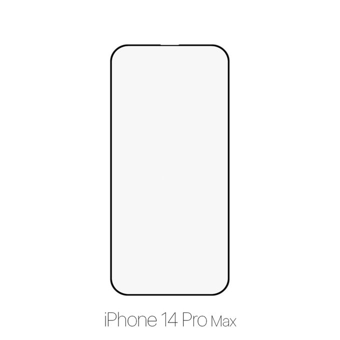 FixPremium FullCover Glass - Edzett üveg - iPhone 14 Pro Max
