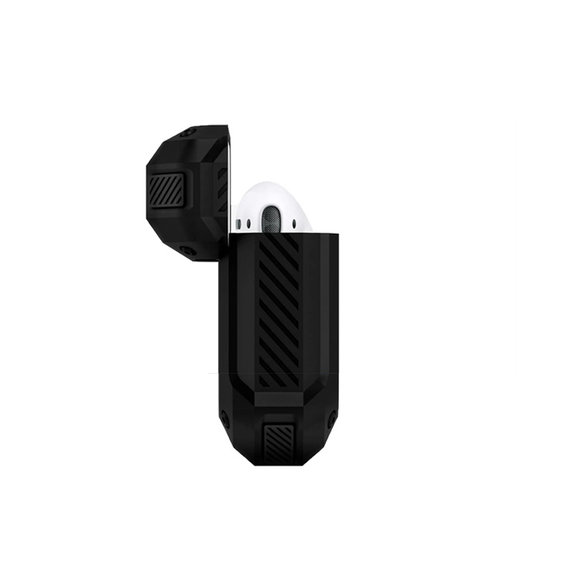 FixPremium - Tok Unbreakable - AirPods 1 és 2, fekete