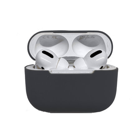 FixPremium - Szilikon Tok - AirPods Pro, space grey