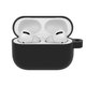 FixPremium - Szilikon Tok Karabinerrel - AirPods Pro, fekete