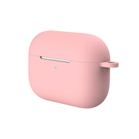 FixPremium - Szilikon Tok - AirPods Pro, rózsaszín