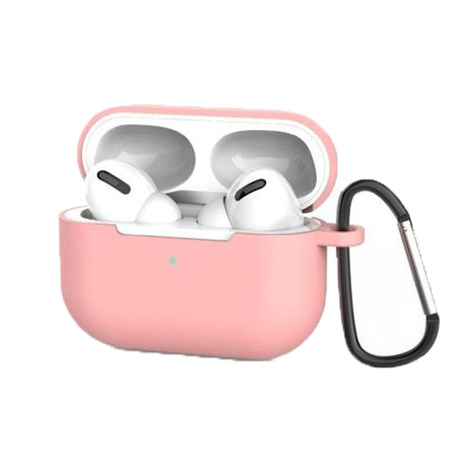 FixPremium - Szilikon Tok - AirPods Pro, rózsaszín