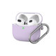 FixPremium - Szilikon Tok - AirPods 3, lila