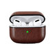 FixPremium - Műbőrből készült tok - AirPods Pro, barna