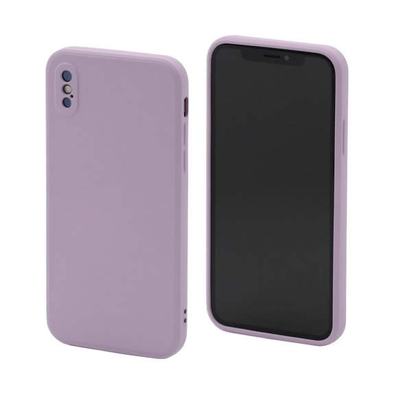 FixPremium - Szilikon Tok - iPhone X és XS, lila