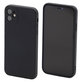 FixPremium - Szilikon Tok - iPhone 11, fekete