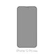 FixPremium Privacy Anti-Spy Glass - Edzett üveg - iPhone 12 Pro Max