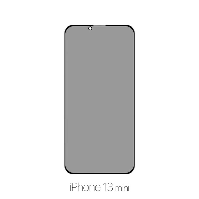 FixPremium Privacy Anti-Spy Glass - Edzett üveg - iPhone 13 mini