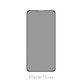 FixPremium Privacy Anti-Spy Glass - Edzett üveg - iPhone 13 mini