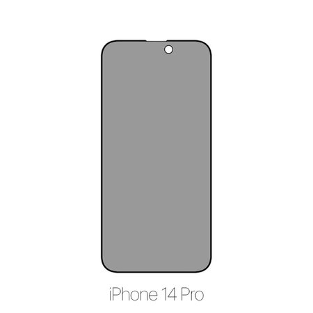 FixPremium Privacy Anti-Spy Glass - Edzett üveg - iPhone 14 Pro