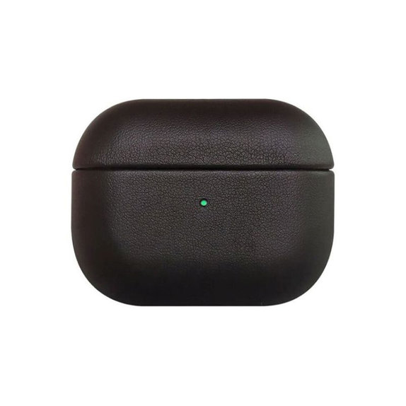 FixPremium - Bőrtok - AirPods 3, fekete
