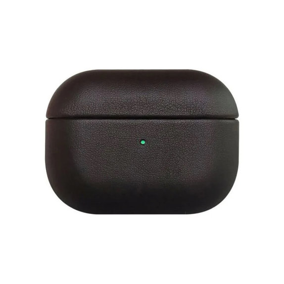 FixPremium - Bőrtok - AirPods Pro, fekete