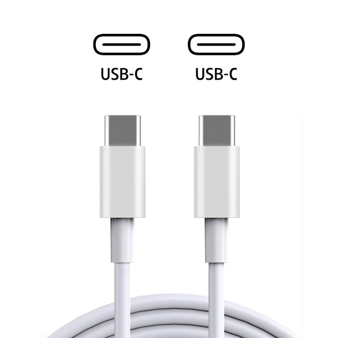 USB-C / USB-C kábel, 1 m, Apple-kompatibilis, bulk