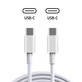 USB-C / USB-C kábel, 1 m, Apple-kompatibilis, bulk