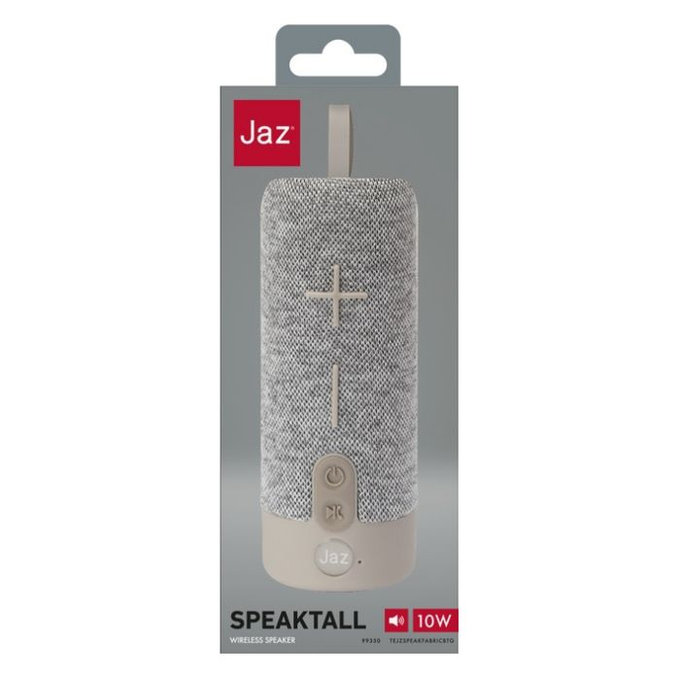 JAZ - Bluetooth Hangszóró TWS SPEAKTALL, 10W, szürke