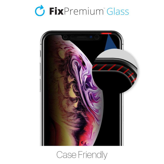 FixPremium Glass - Edzett üveg - iPhone X, XS és 11 Pro