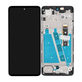 Motorola Moto G72 XT2255 - LCD Kijelző + Érintőüveg + Keret (Meteorite Gray) - 5D68C21701 Genuine Service Pack