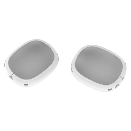 FixPremium - Szilikon fejhallgató burkolatok AirPods Max, fehér