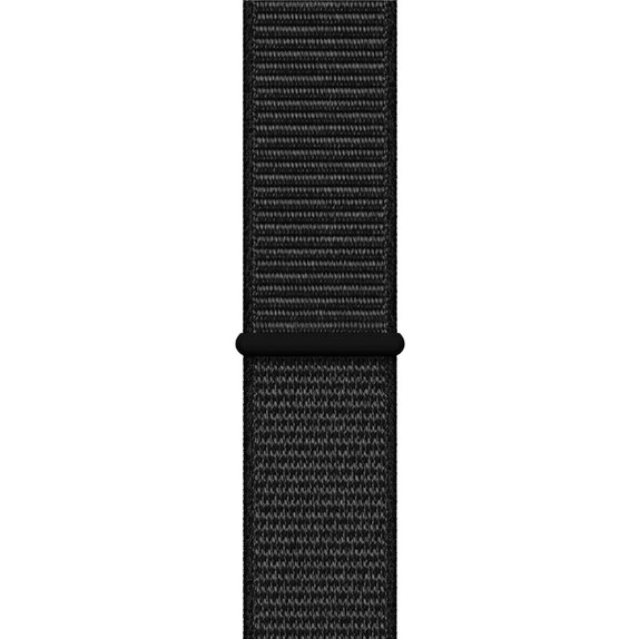 FixPremium - Nylon Szíj - Apple Watch (42, 44, 45 és 49mm), fekete