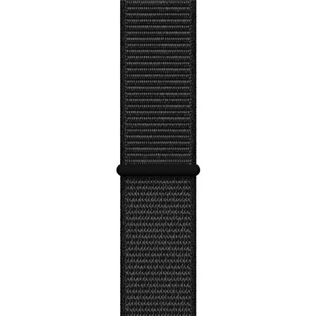 FixPremium - Nylon Szíj - Apple Watch (42, 44, 45 és 49mm), fekete