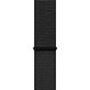 FixPremium - Nylon Szíj - Apple Watch (42, 44, 45 és 49mm), fekete