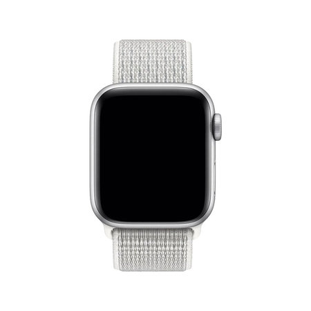 FixPremium - Nylon Szíj - Apple Watch (42, 44, 45 és 49mm), fehér