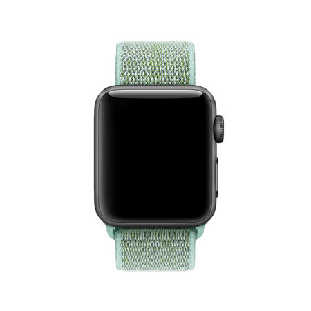 FixPremium - Nylon Szíj - Apple Watch (42, 44, 45 és 49mm), türkiz